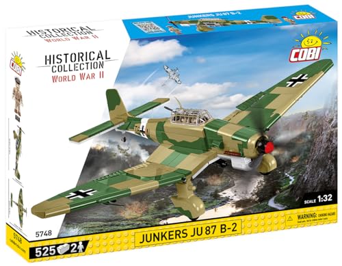 Cobi Historical Collection #5748 Junkers Ju-87 B-2 Stuka (German Army) 1/32 scale