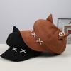 Lovely Bowknot Cats Ear Toddler Hat Durability Easy Wash Polyester Fabric Comfortable For Boys Girls 0 6 Years