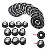 10PCS Rotary Potentiometer Knobs With 10PCS Counting Dial 0-100 Scale