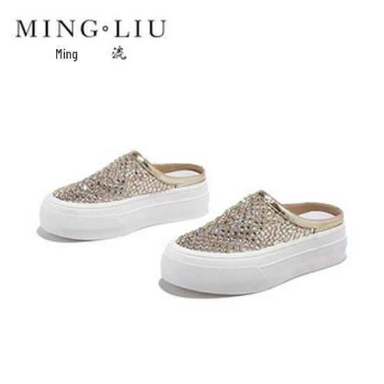 2025 Women's Genuine Leather Sporty Flat Shoes - Versatile, Trendy German Trainer for Spring