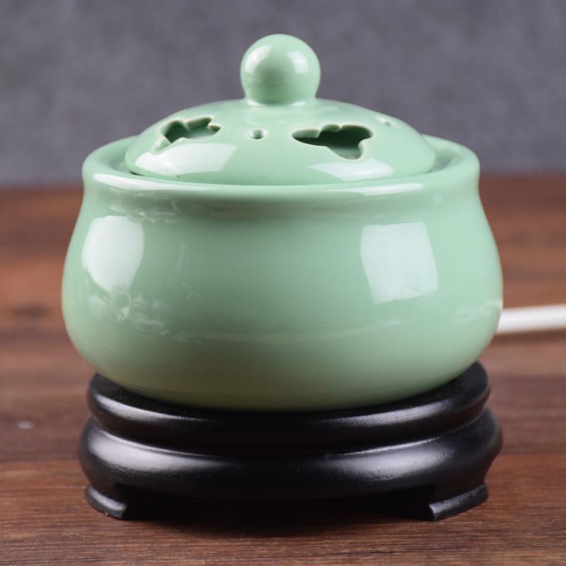 Adjustable Temperature Ceramic Incense Burner & Aroma Diffuser
