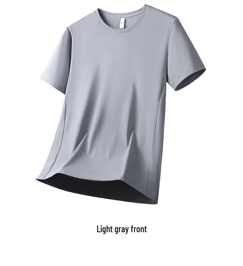 Men's 2026 Lightweight Breathable Loose Fit Running T-Shirt - High Quality, Plus Size, Short Sleeve Summer Style