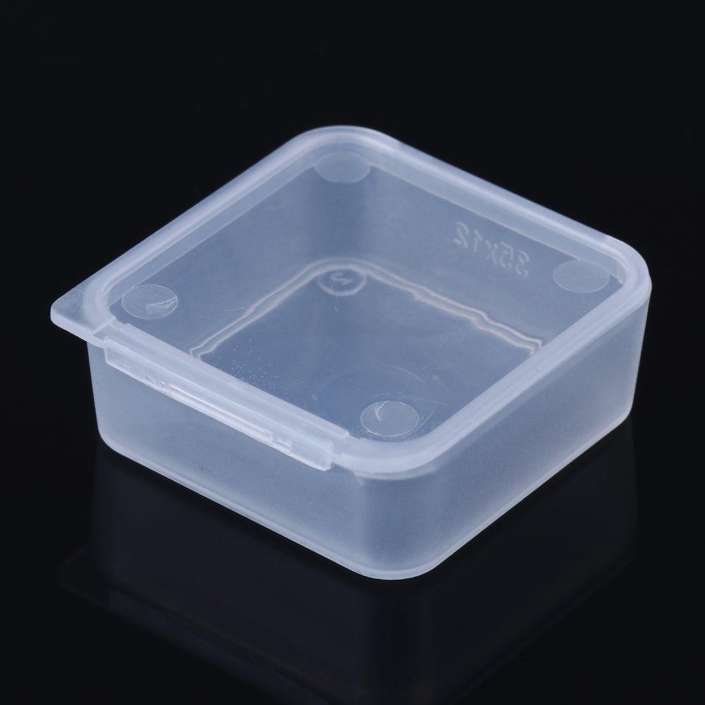 New Nail Art Screw Storage Plastic Beads Container Jewelry Organizer Case Pill Chip Box Small Storage Box