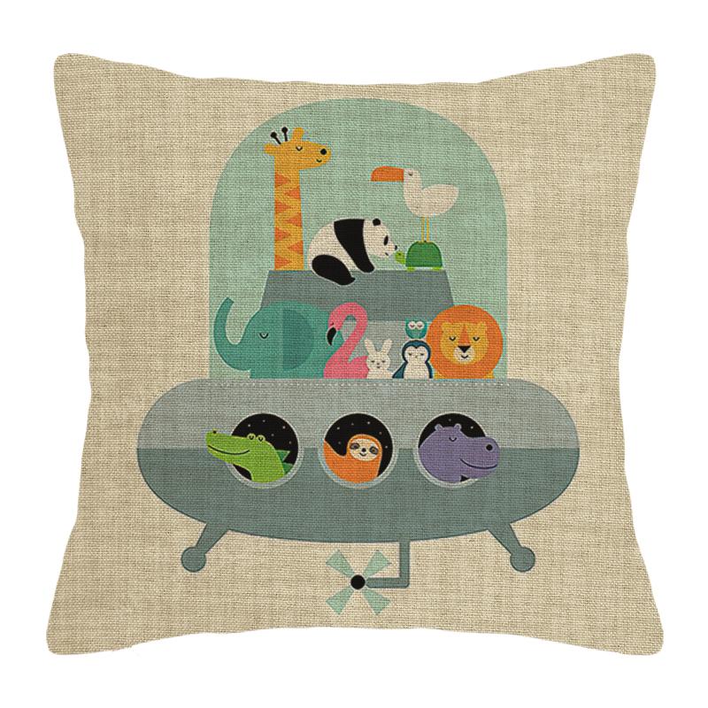 Modern Decorative Cushion for Home Living Room Decor Throw Pillow Cover 45*45 children 40x40cm 60x60cm 45x45cm cartoon 50x50cm