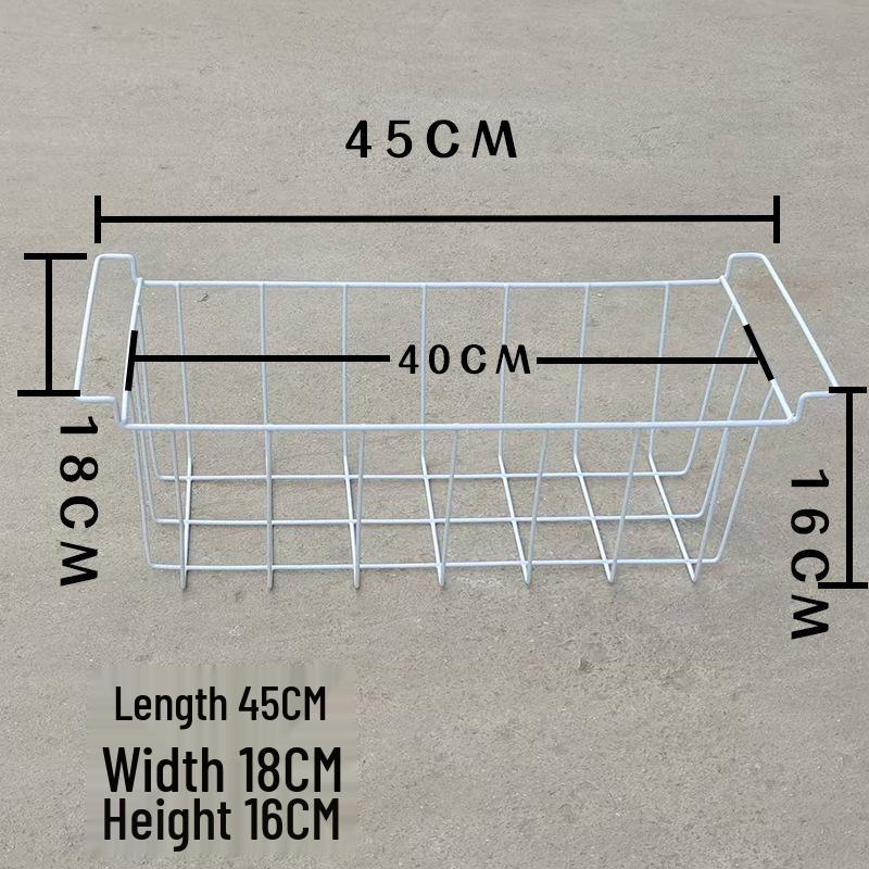 Universal Multi-Layer Hanging Freezer Storage Rack Basket