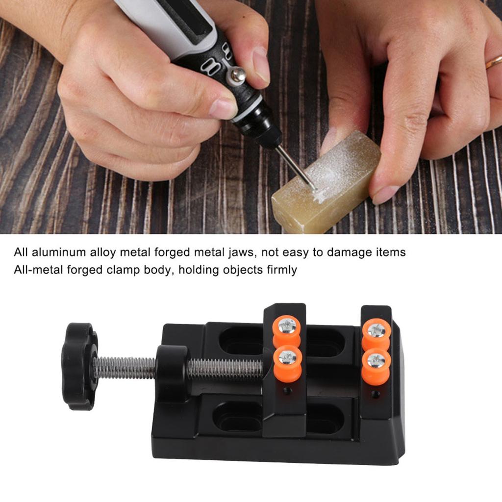 Mini Vise Aluminum Alloy Milling Clamping Table Drilling Machine Bench Clamp Tools