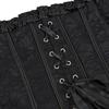Korsett mit entbeinter Taille, sexy Korsett für Damen mit Schnürung, Taillenkorsett mit entbeinter Taille, Blumenmuster, Brokat-Überbrustkorsett für Damen, Abnehmen