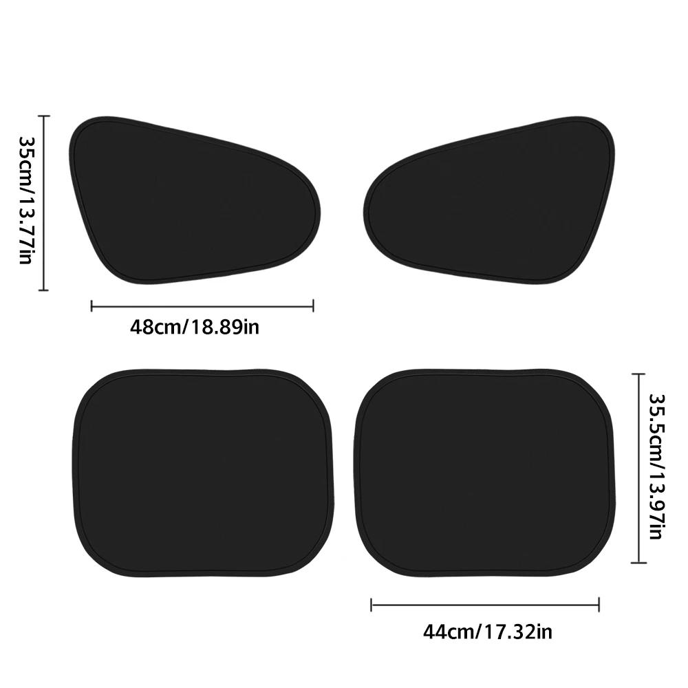 Car Sun Curtain Side Window Visor Visor Anti-UV Window Screen Photocatalyst Mesh Visor for Auto Travel Interior Accessories