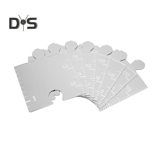 

1/2/3 шт., таблица роста детей, зеркальная доска для сухого стирания, детская комната, детская спальня, для детей и взрослых, для мальчиков и девочек, настенное крепление, измерение высоты белый