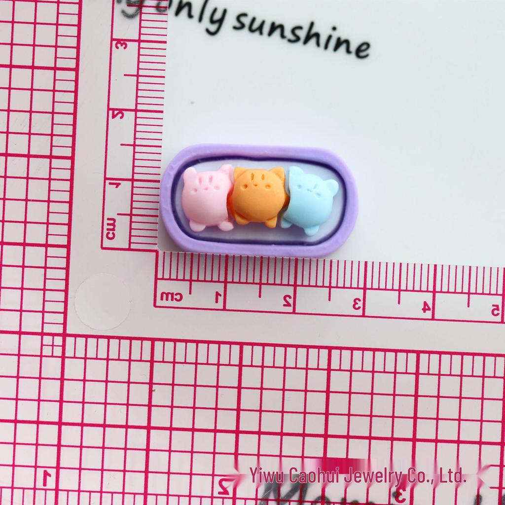 Cartoon Food Toy Resin Jewelry Accessories: DIY Cream Glue Handmade Materials - Candy, Dinner Plate, Sushi Box