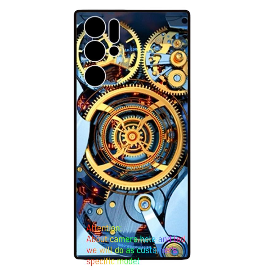

Для ZTE nubia Red Magic 9 Pro 9 Pro Plus 10S Pro 10 Pro Plus 8 8s 7 7s 6 6s Pro 8 Pro Plus світлодіодний чохол-спалах зі скляною задньою кришкою RedMagic 11 ProPlus