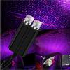 USB Car Roof light LED Babysbreath Atmosphere light Ambient LED Projection lamp LED Starry Sky Night Light Car Decorative light
