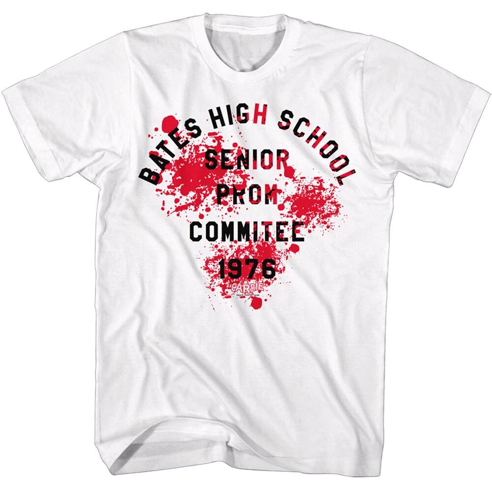 Carrie Horror Movie Bates High School Senior Prom Commitee 1976 Men s T Shirt 4XL