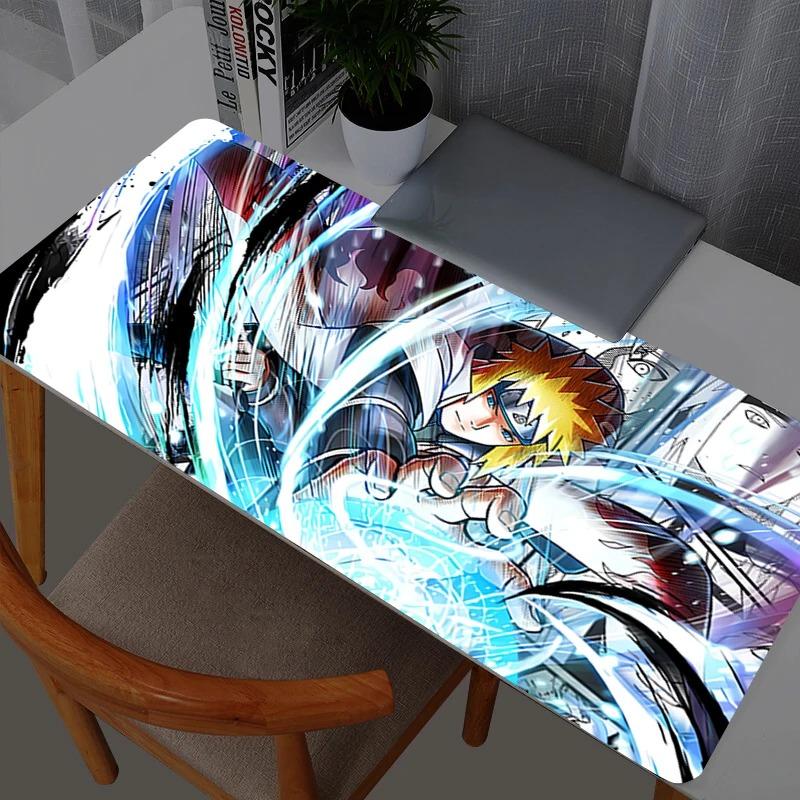 

Extra Large Gaming Mouse Pad Computer Naruto Minato Namikaze Gamer Laptop Keyboard Carpet Mouse Mat Non-Slip Rubber Table Rug 30x60x0.2cm
