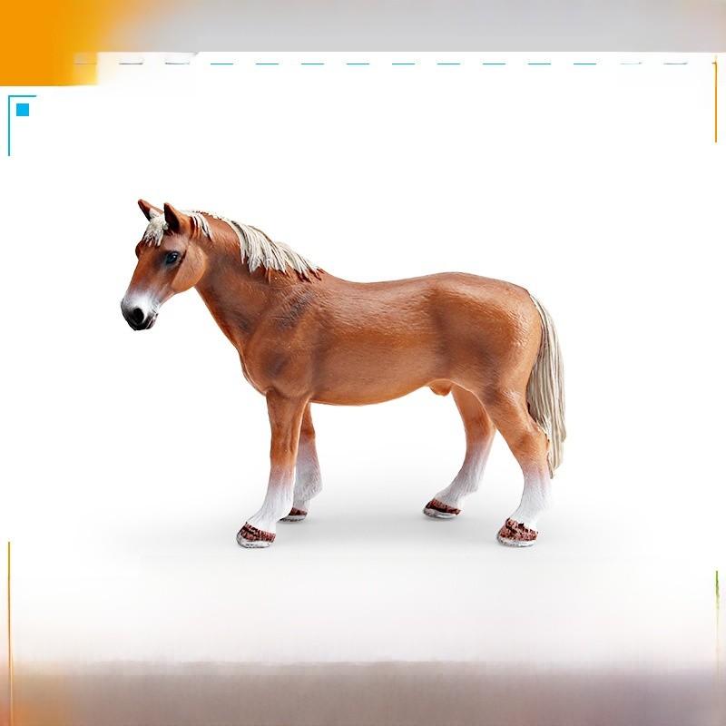Modèle de Cheval Réaliste en PVC pour Enfants pour le Développement Cognitif et le Jeu Éducatif