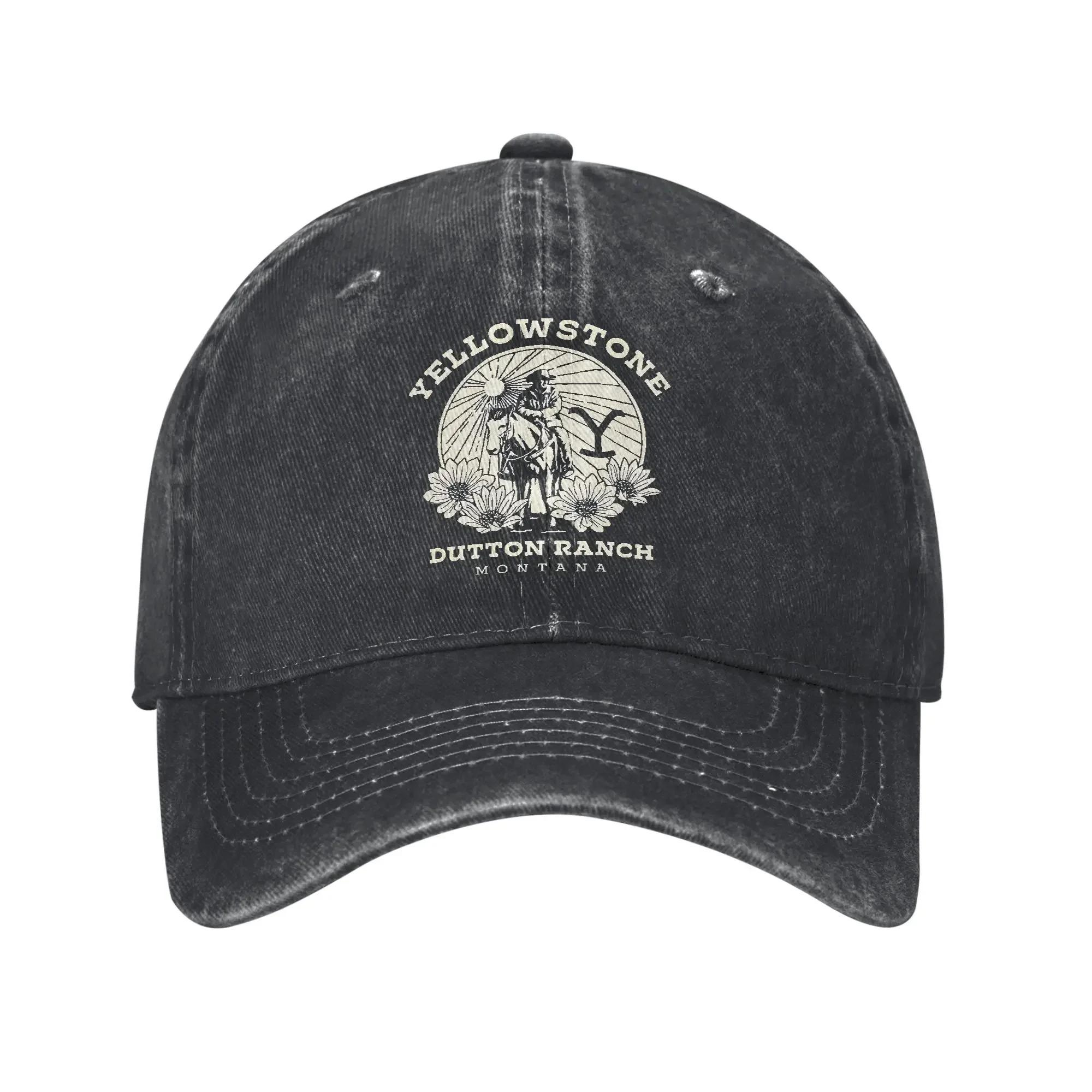 

aRip Кепка Yellowstone Кежуал Зношена Прана Кепка-Snapback Dutton Унісекс Для Подорожей На Відкритому Повітрі Неструктурована М яка Кепка One Size