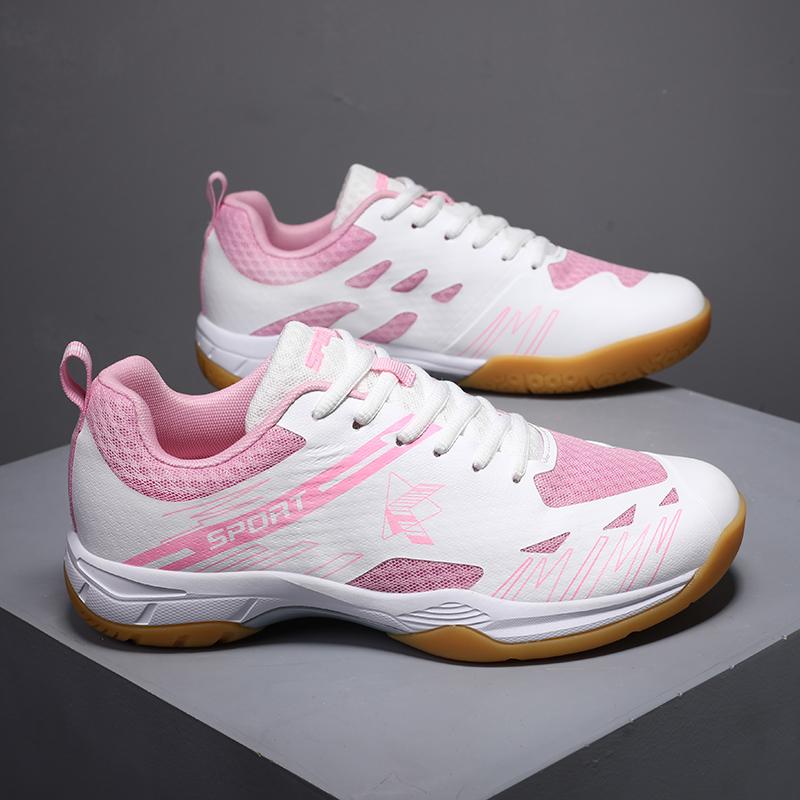  Badminton Shoes for Men Women Sports Professional Volleyball Sneakers Men Breathable Lightweight Table Tennis Shoes