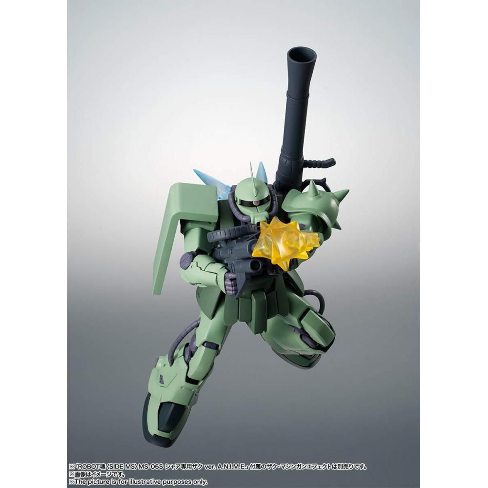 ROBOT Spirits Mobile Suit Gundam 0083 [SIDE MS] MS-06F-2 Zaku IIF tip 2 ver.. ANIME. Aproximativ. Figurină mobilă vopsită ABS&PVC de 125 mm
