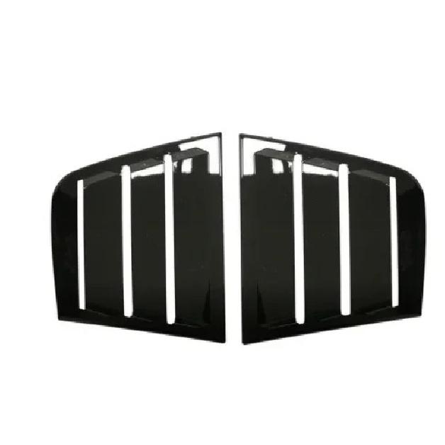 For Dodge Charger 2011 2012 -  Rear Window Louver Shutter Cover Side Vent Trim Windshield Decoration Cover Car Accessories