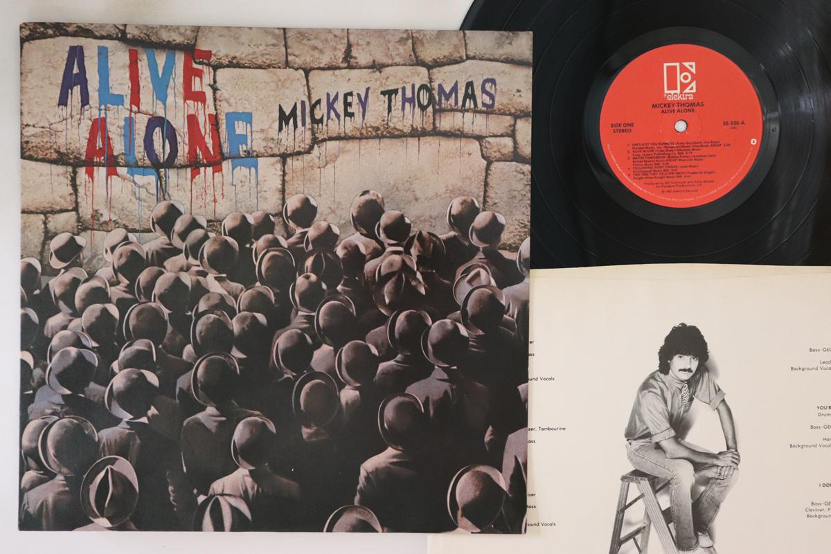 

LP Record MICKEY THOMAS Alive Alone 5E530 ELEKTRA 1981 US Rock Used