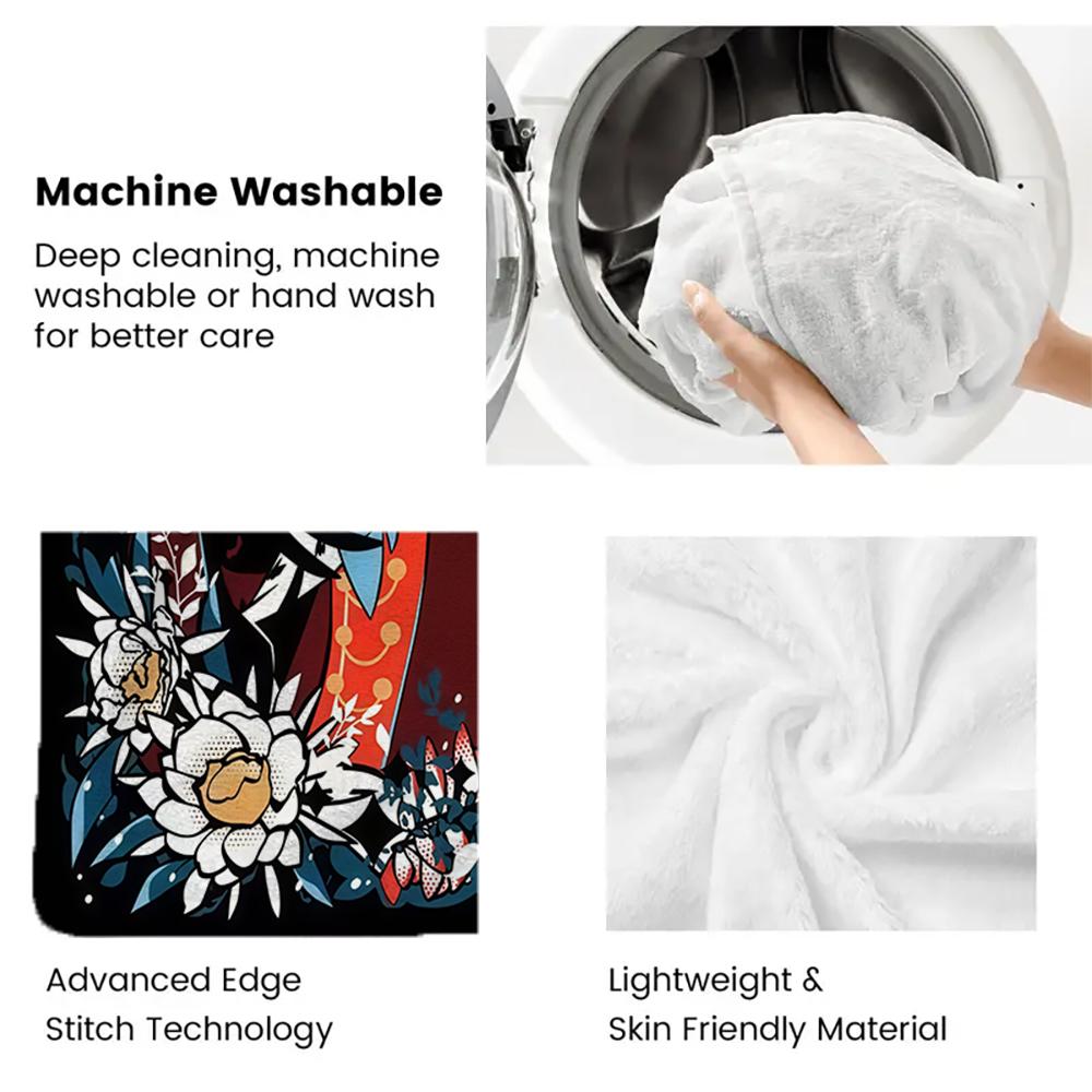 Anime Thin Flannel Blanket for Bedrooms,Living Rooms,Sofas Blankets,Offices,Lunch Breaks,Picnics,blanket,blankets Fluffy