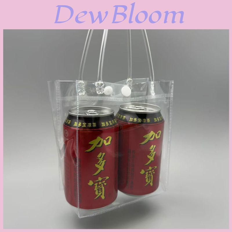 Transparent Pvc Gift Bag For Retail Packaging And Small Gifts