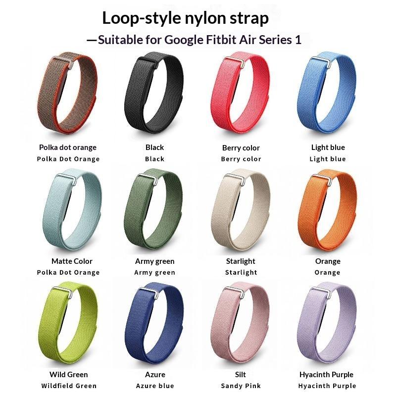 Nylon Hook And Loop Watch Band For Breathable Adjustable Sport Strap For Daily Wear Running Gym Workout