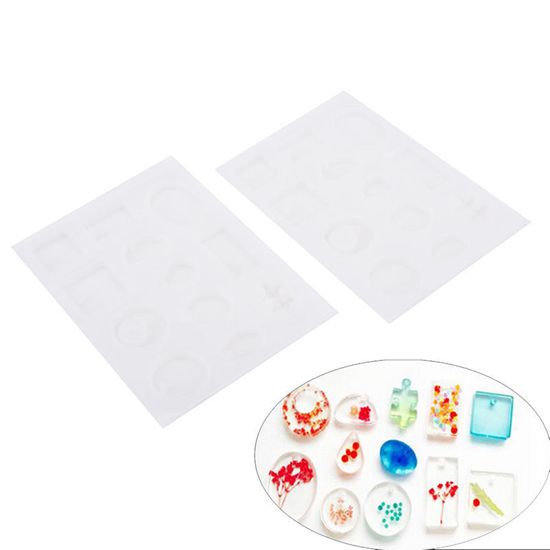 Diy Silicone Mold Resin Jewelry Making Mould Epoxy Pendant Craft Mould