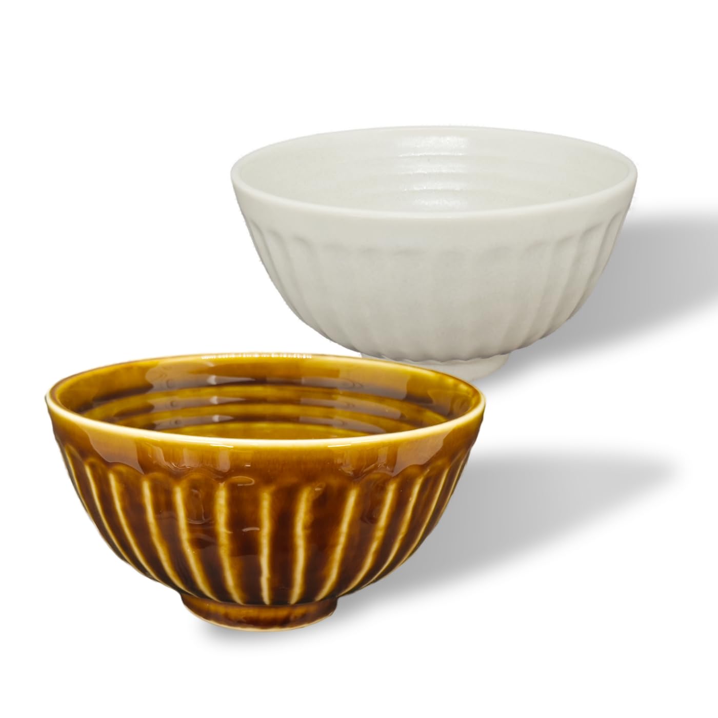 

Керамическая пиала для чая Yamaki Диаметр 11,5 x Высота 6 см Набор стильной посуды Mino, пригодна для использования в микроволновой печи, можно мыть в посудомоечной машине Сделано в Японии Shinogi (Матовый белыйКоричневый Пара из 2)