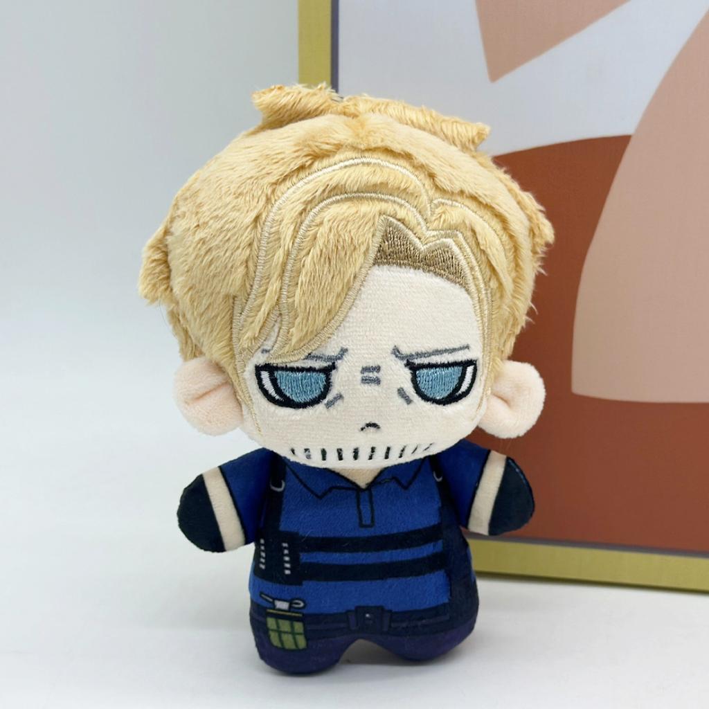 Leon S. Kennedy Plush Toy Resident Evil 9 Re9 Soft Stuffed Animal Keychain Doll Collectible Birthday Xmas Gift For Fans Kids
