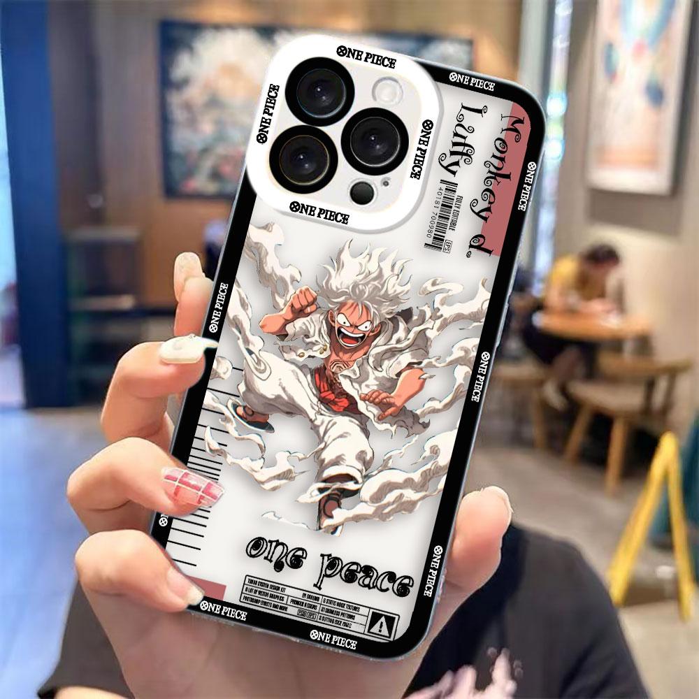 

One P-Piece Luffy Robin ACE Clear Phone Case For VIVO V20 V21 V21E V23 V23E V25 V27 V27E V29E V30E V30 V40 V50 V60 Y02 Y03 Cover VIVOV30LITE5G