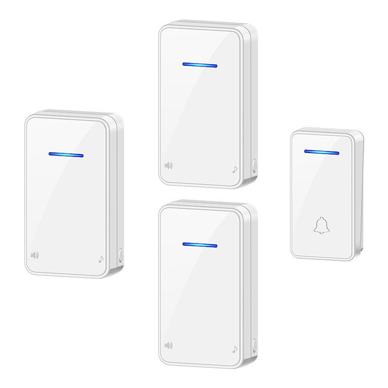 Long-Range Self-Powered Wireless Doorbell with Multi-Button Remote for Elderly Care