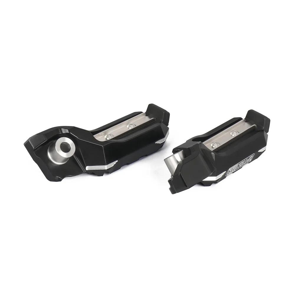 Anti-Slip Black Aluminum Footpegs for BMW R1300GS 2023-2024 Motorcycle
