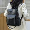 Women's Backpack Color Contrast Outdoor Travel Backpack Dual-use Shoulder Bag
