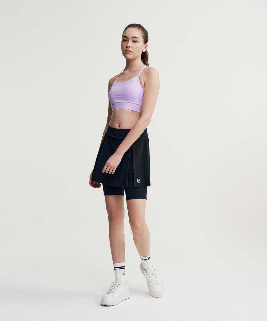 SERGIO TACCHINI W Goat Leggings Skirt (Black)