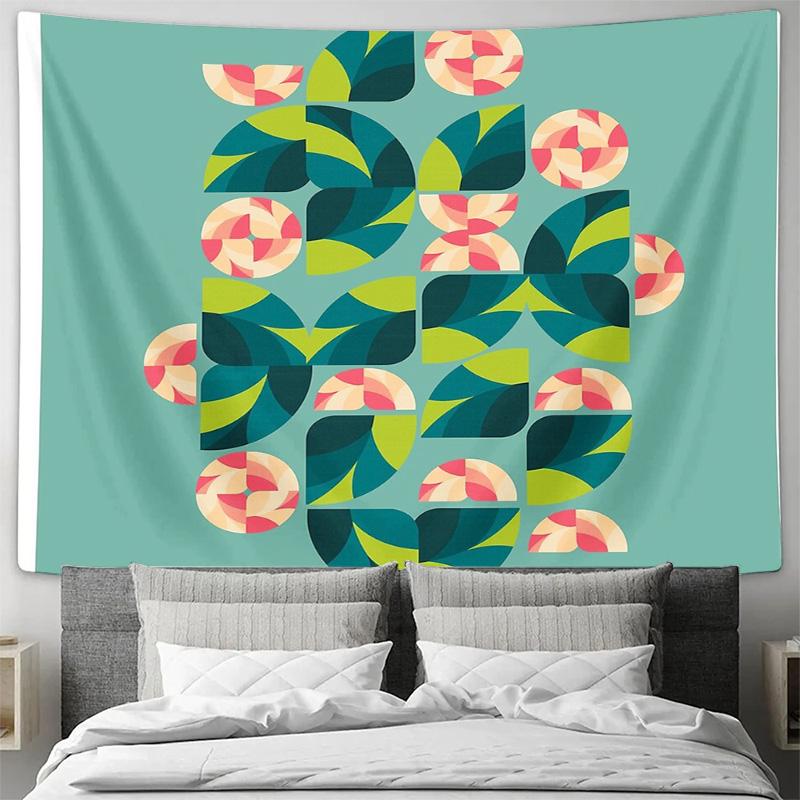 Boho Tapestry Wall Hanging Aesthetic Room Decor Nature Backdrop Forest Wall Art Hippie Dorm Decor Large Texture Tapestry Home Te