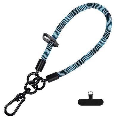 Wrist Strap for Mobile Phone - BOOLING - Nylon - Lightweight - Easy Installation - Blue