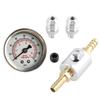 Liquid Filled Gauge Easy Installation Universal Fuel Gauge Fuel Pressure Gauge High-Quality For Fuel Systems Oil Systems Water