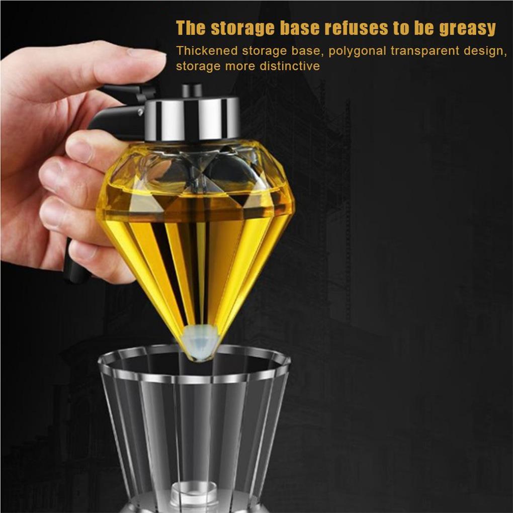 Honey Dispenser Press Type Ergonomic Handle Seasoning Jar Kitchen Tool