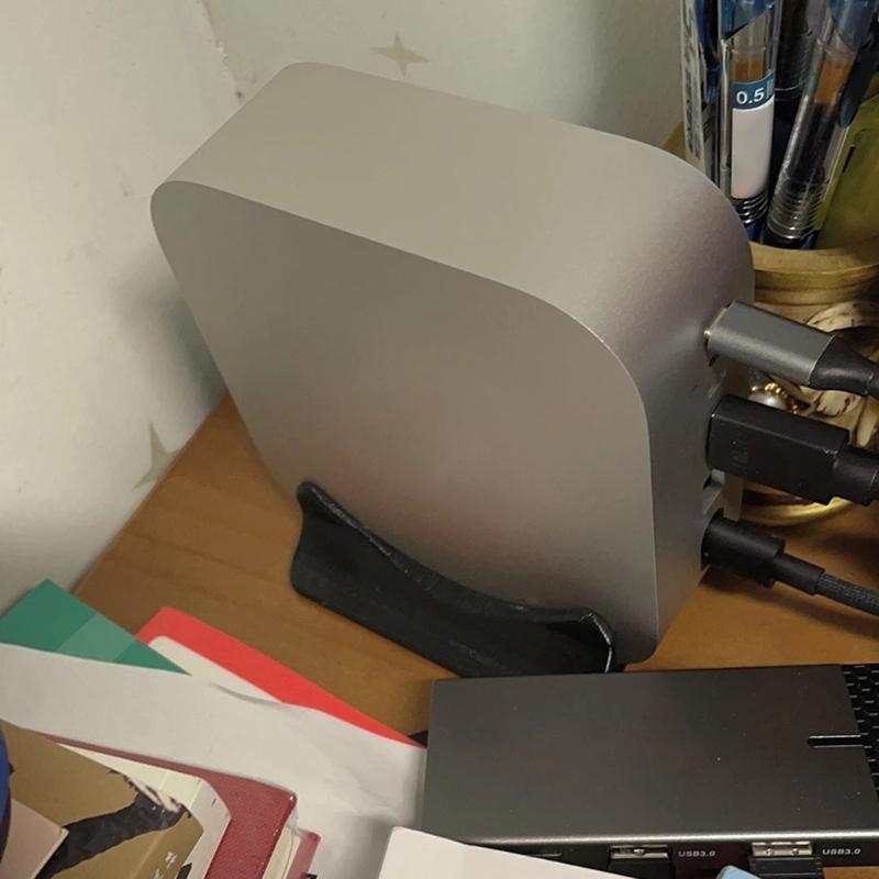 Space Saving Vertical Holder For 2024 Computer Holder Rack Improves Stability And Heat Dissipation Ideal For Home Office