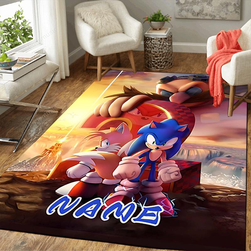 Custom 1Pc Sonic Adventure Through Dreams Rug Office Carpet Indoor Outdoor Entrance Doormat Nonslip Soft And Comfortable Living Room D2915337