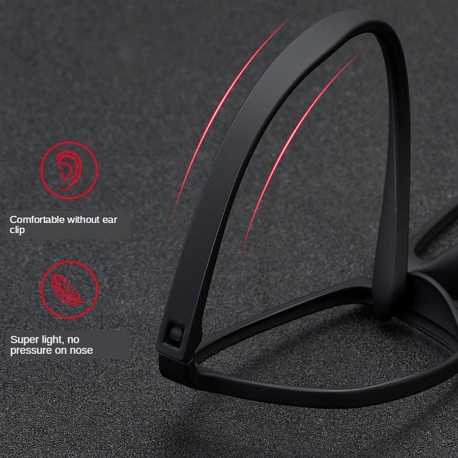 BENZEN Hochwertiger optischer Brillenrahmen für Männer und Frauen, ultraleichter Myopie-Brillenrahmen, quadratisch, Korrekturbrille 5196