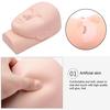 Practice Mannequin Head Easy Attachment Smooth Soft Professional Lash Mannequin Head for Makeup Training