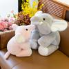 Elephant Cartoon Cute Plush Toy Doll Girls Kids Bedtime Companion Holiday Gift