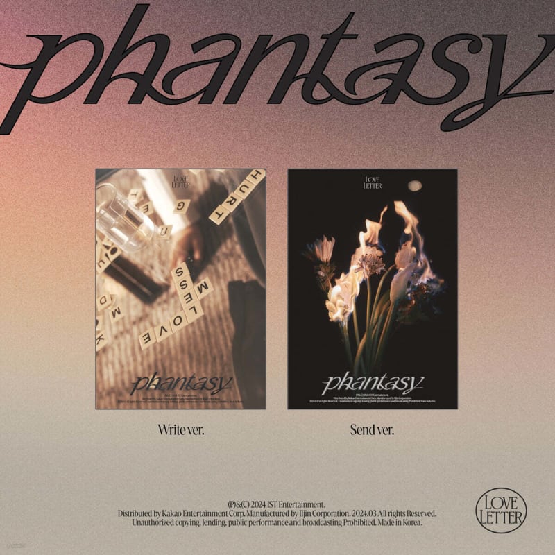 THE BOYZ - 2nd Album [PHANTASY] Pt.3 Love Letter [Random Delivery of 2 Versions]