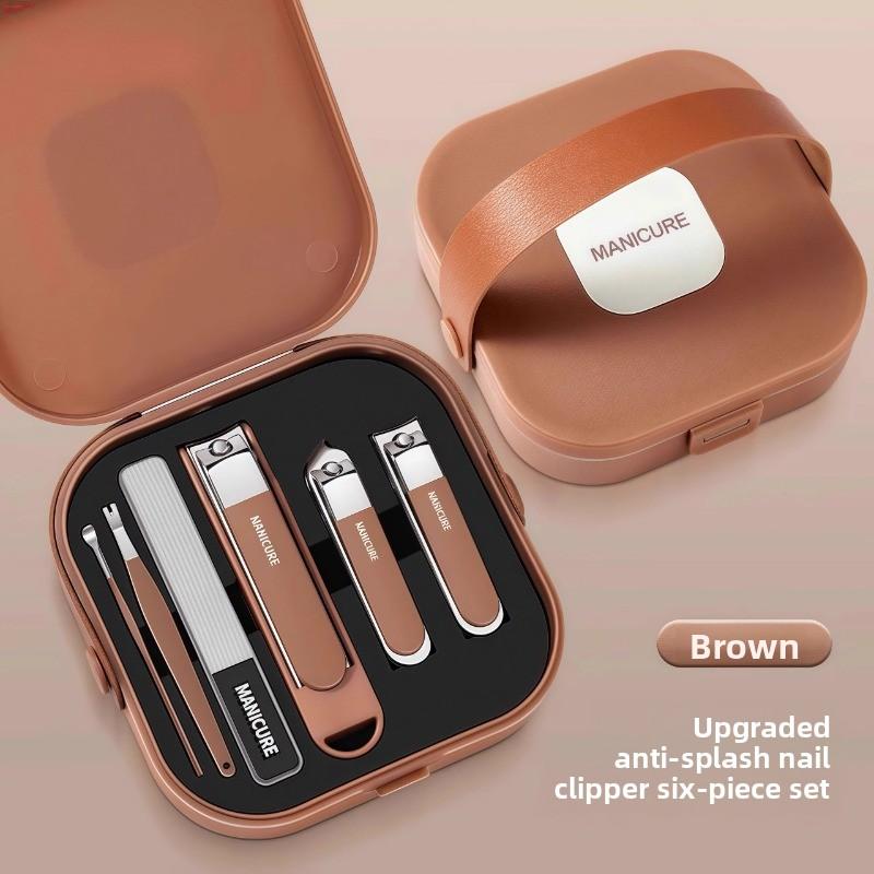 Stainless Steel Precision Workmanship Set, Portable Home Pedicure, Multi-functional Ear Pick, Nail Clipper, Nail Clipper Set, Nail Art