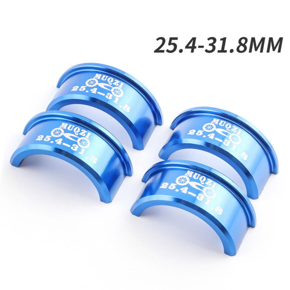 

25.4-31.8mm 31.8-35mm Bike Handlebar Adapter Black Gold Red Blue Bike Accessories Bicycle Parts Blue 25.4-31.8mm