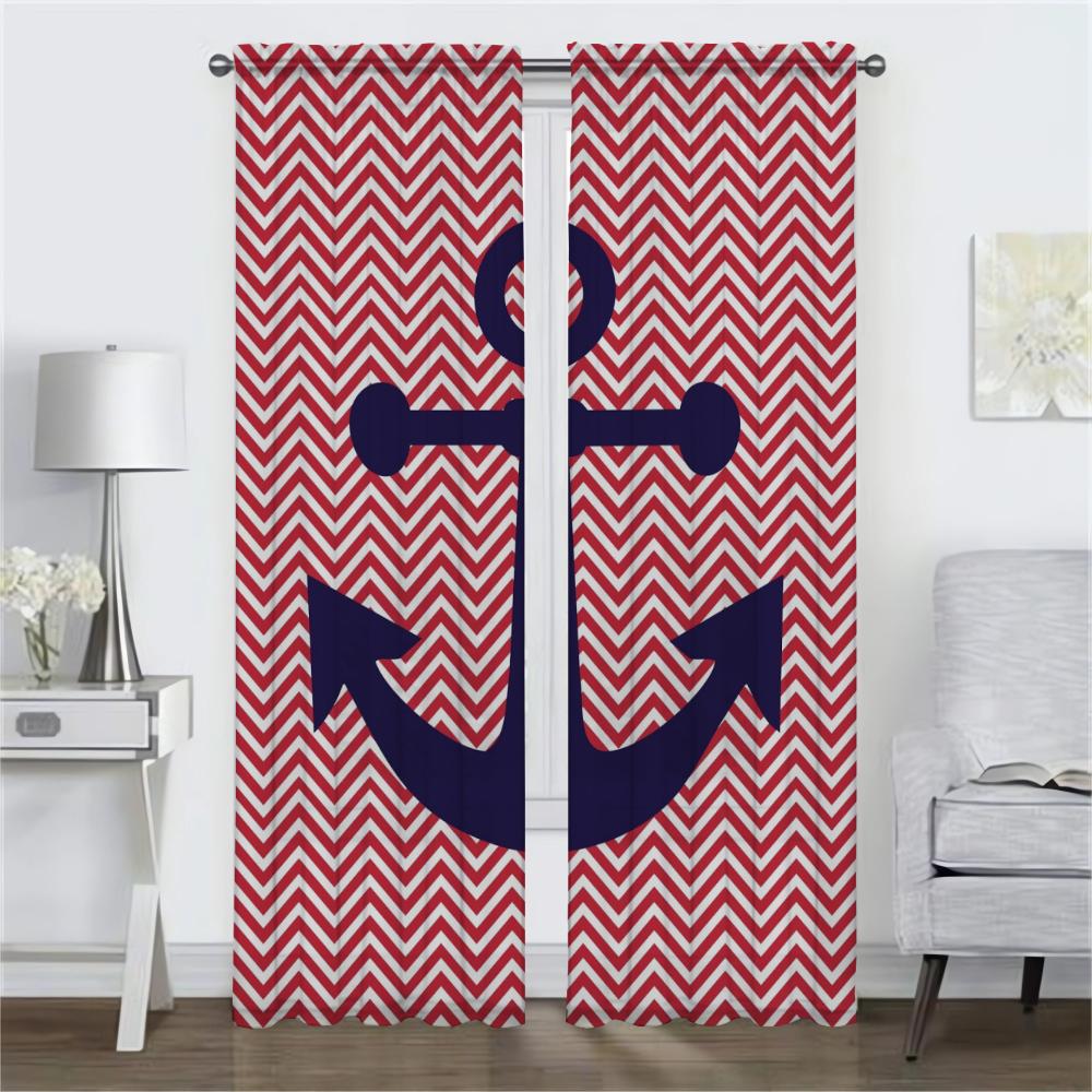 Küchenvorhänge Kinderzimmer Anker Wohnzimmer Vorhang Jalousien Moskitonetze für Kamera Halloween Dekoration Raumteiler