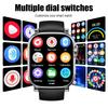 MP3 Player Watch BT 5.4 Touch Screen Music Player Built-in Speaker Voice Recorder for Sports Running & Gym