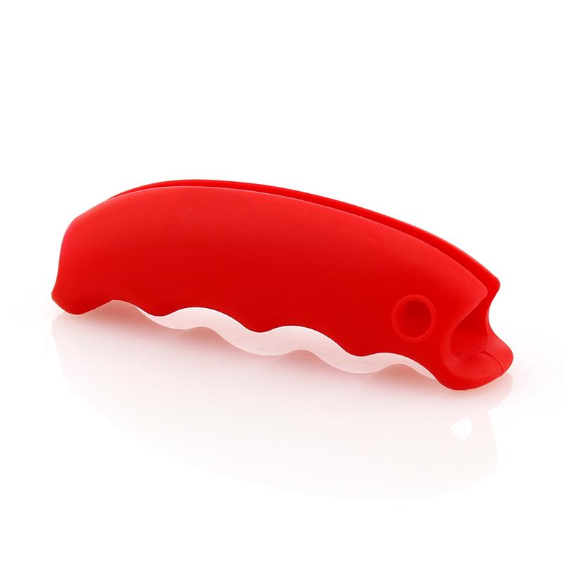 Large Silicone Handle Grip for Shopping Bags – Soft, Creative Travel Tote Holder